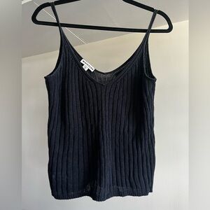 Black Whistles Tank, size tag is cut off but fits a medium